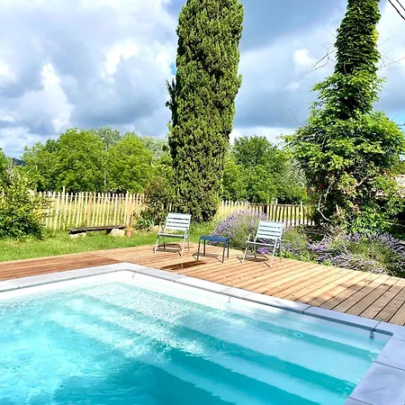 Feriehus Oasis De Verdure En Perigord - Vue Imprenable Lamonzie-Montastruc