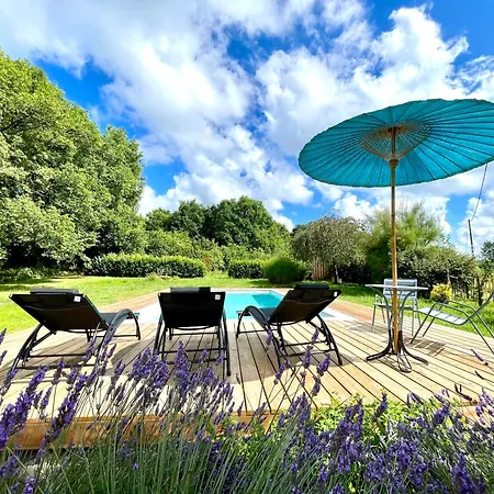 Feriehus Oasis De Verdure En Perigord - Vue Imprenable Lamonzie-Montastruc