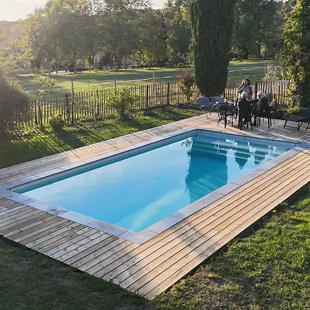 Oasis De Verdure En Perigord - Vue Imprenable Feriehus *